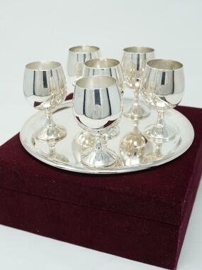 Vintage Godinger Silver Art Liquor Server